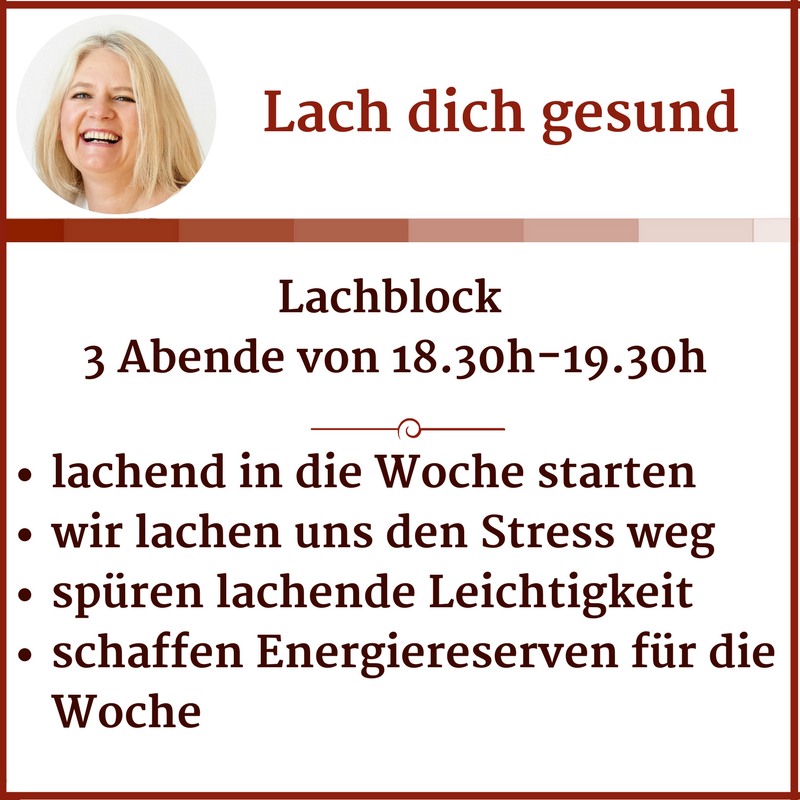 Lachblock Lach dich gesund